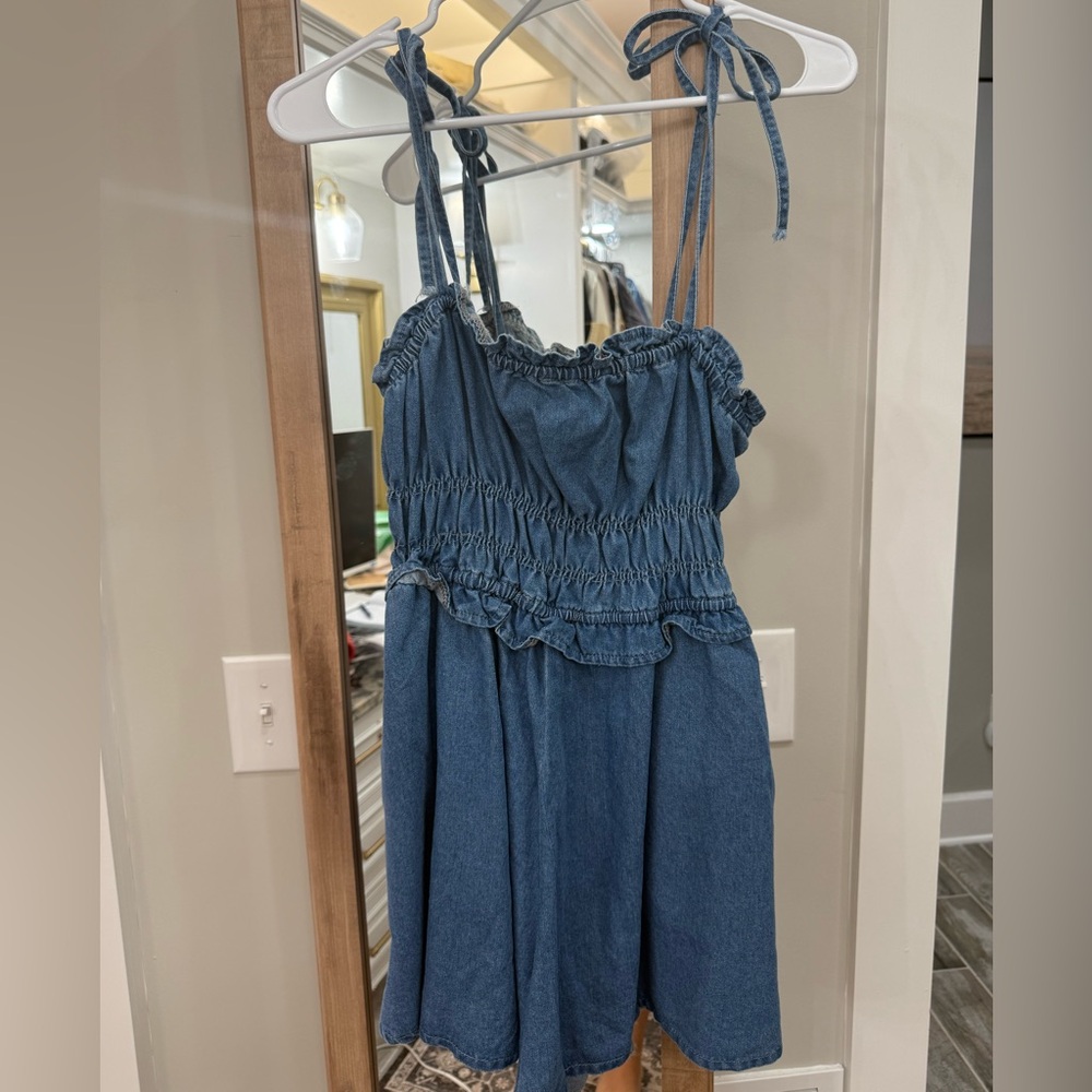 Amazon Blue Denim Jumpsuit
